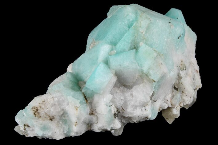 Amazonite Crystal Cluster with Smoky Quartz - Colorado #167978